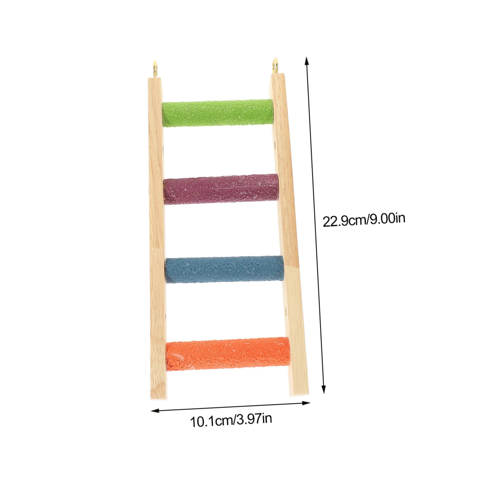 KESYOO Parrot Ladder for Birds and Hamsters Climbing Bridge Fun Bird Training Accessory and for Bird Cages and