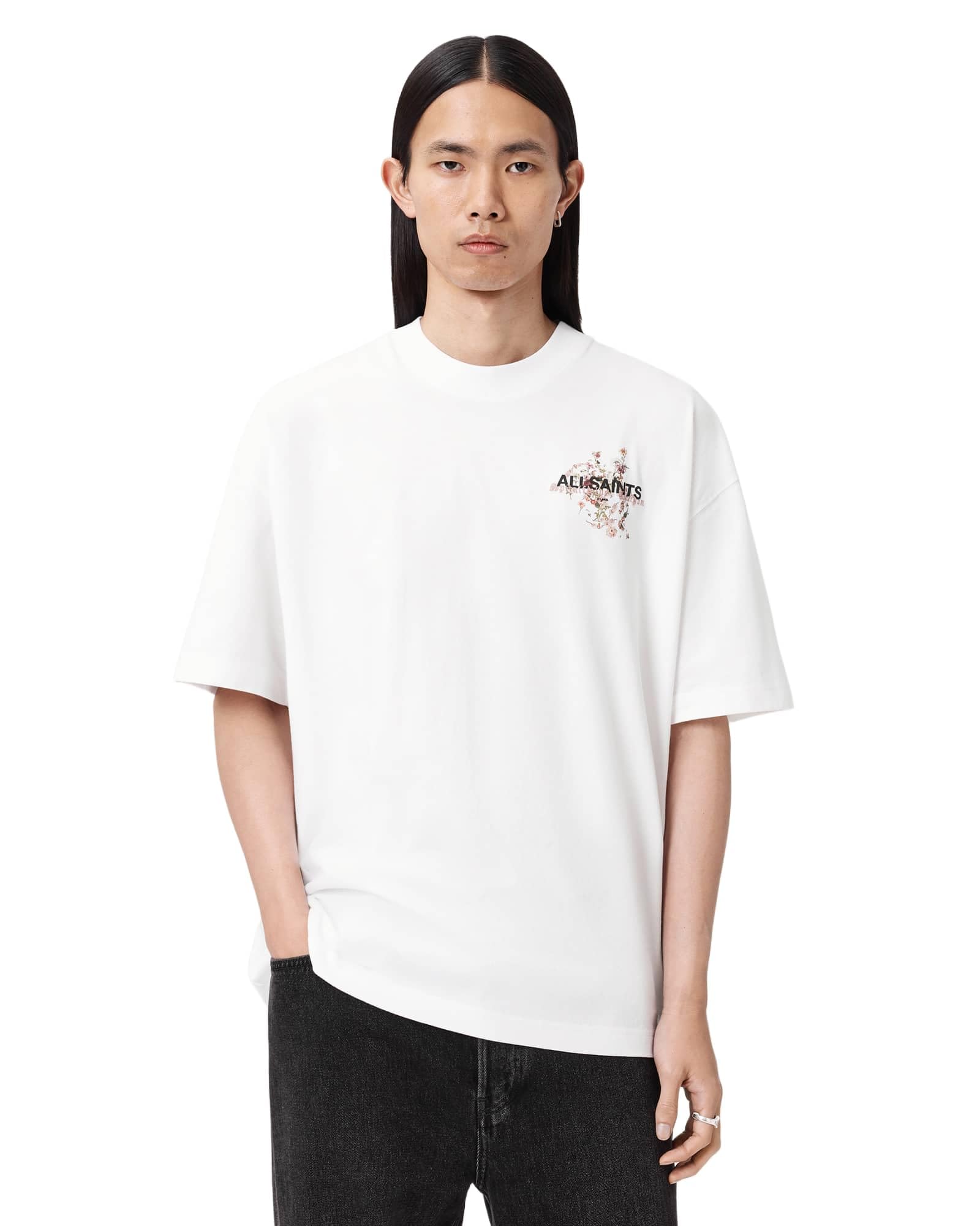 Allsaints Valen SS Crew T-Shirt Uomo