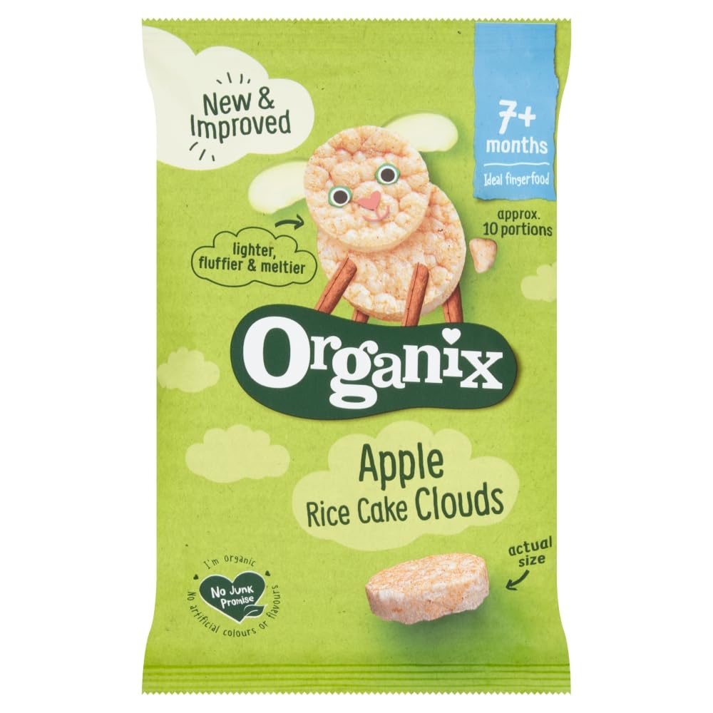 OrganixAPPLE RICE CAKE 40G