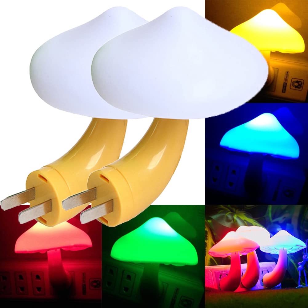 Amazon.co.jp : ESUPPORT キノコ型省エネセンサーLEDナイトライト