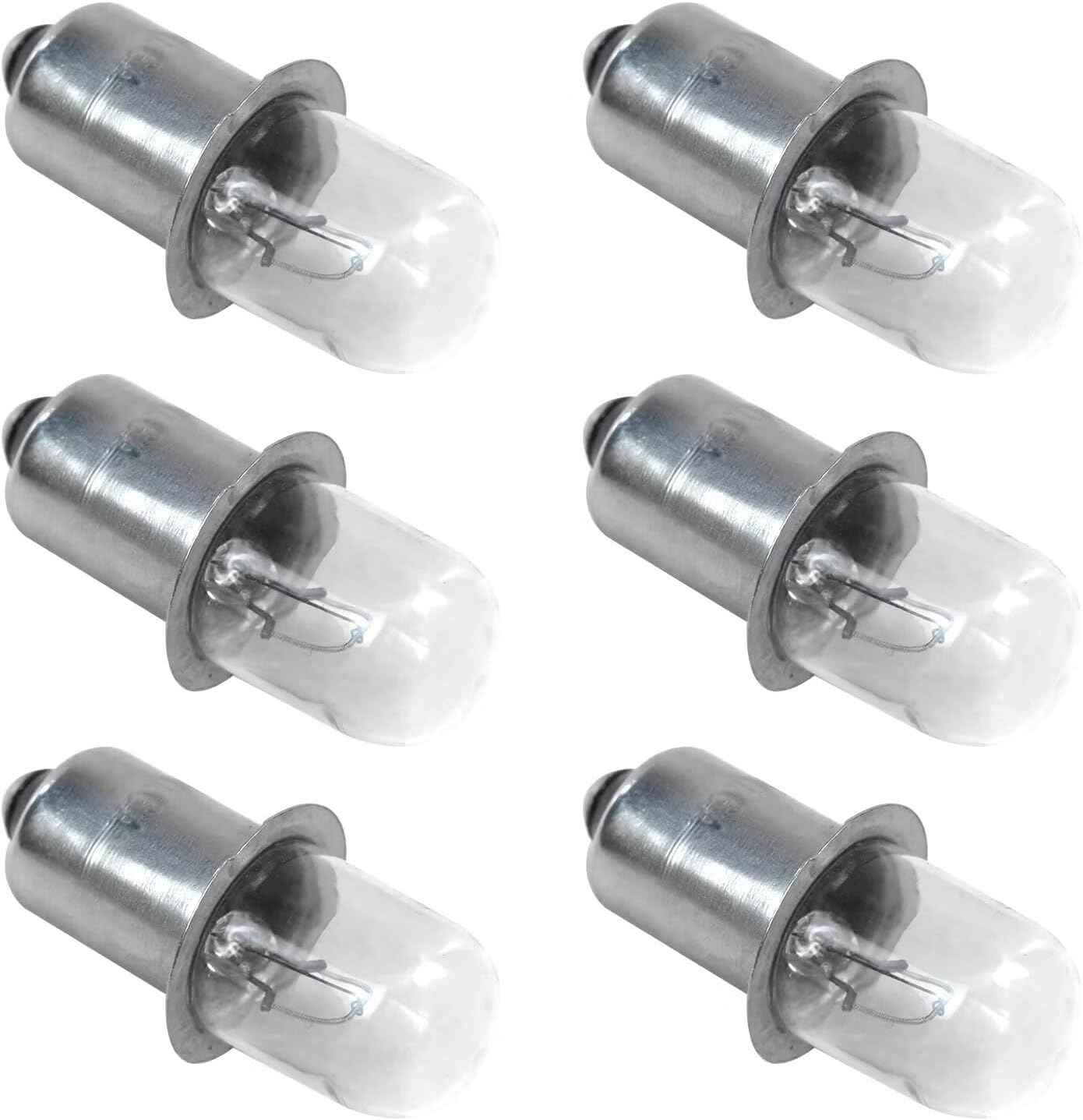 New Upgraded (6) for RYOBI 18 Volt Flashlight Replacement Xenon Bulb / 18v ONE+ Cordless