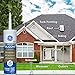 GE Advanced Silicone Caulk for Window & Door, White, 10 fl oz Cartridge, 1 Pack - 100% Waterproof Silicone Sealant, 5X Stronger Adhesion, Shrink & Crack Proof