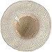 Women Straw Hat Wide Brim Beach Sun Cap Foldable Large Lady Floppy 100% Natural Paper Braided for Travel Decoration Summer Vacation Soft Lightweight and Breathable (Beige)