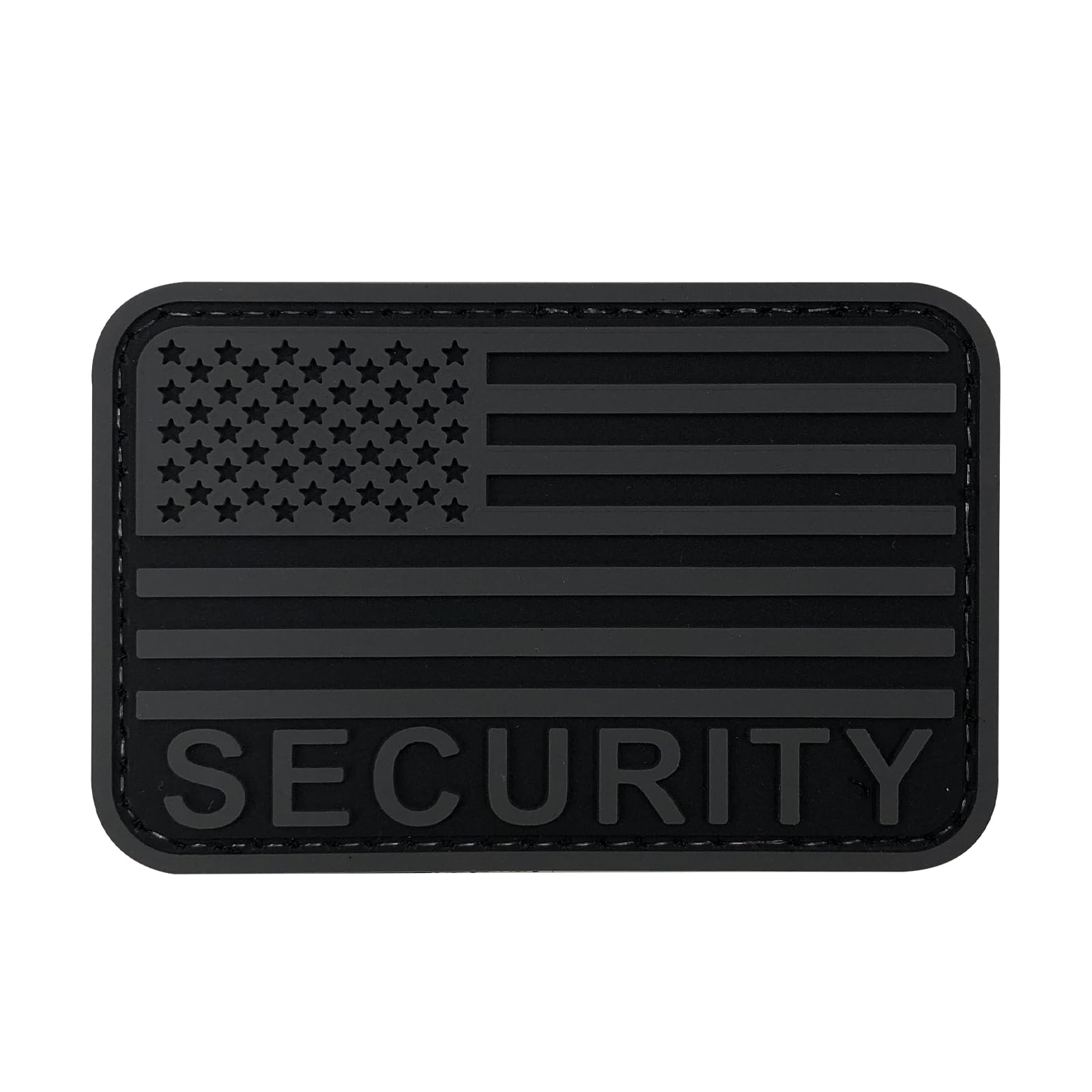 Dog Vest Patches UuKen K9 Flag Patch PVC Yellow 2x3 Inches With