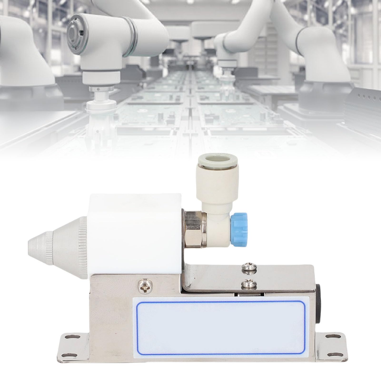 Boquilla de Aire Ionizante Estático Anti Static Ionizer con Fuente de Alimentación de Alto Voltaje Ultra Compacta para la Fabricación de Dispositivos de (Enchufe de la UE)