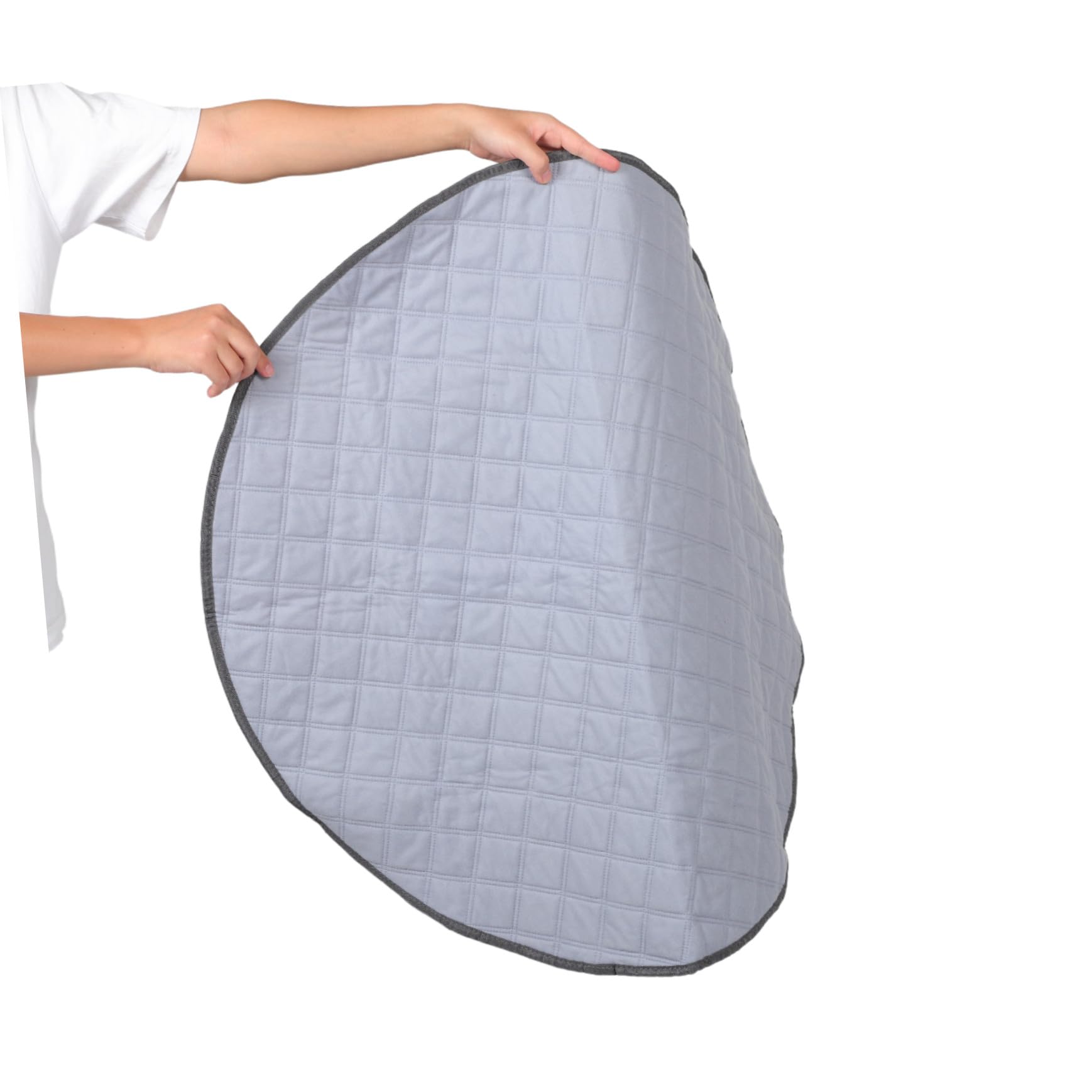 iplusmile Traverse Lavabili Per Cani e Piccoli Animali Tappetini Igienici Rotondi Riutilizzabili Assorbenti e Antiscivolo Pad Toilette Per Addestramento Cucciolotti Gatti Conigli e Porcellin