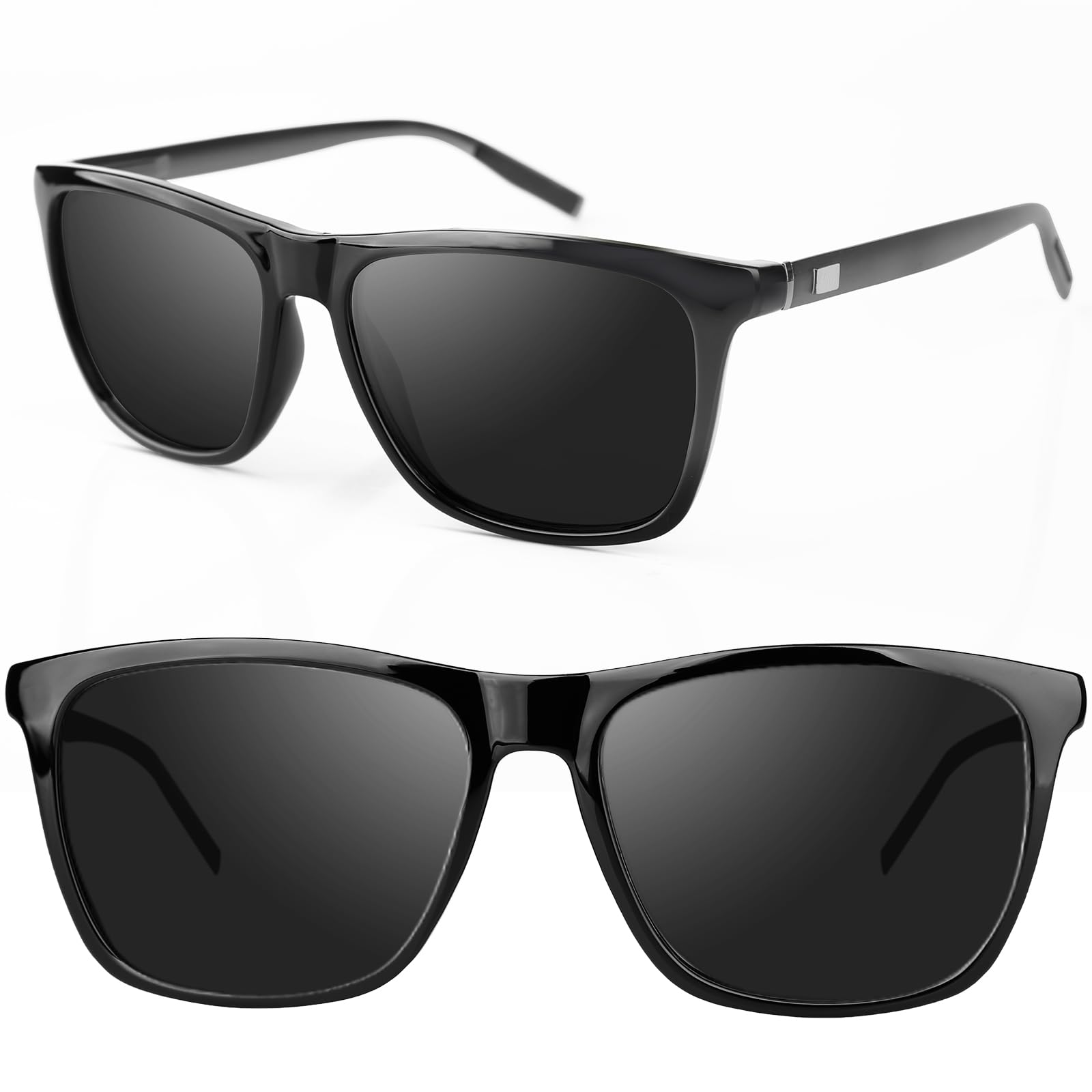 FIMOSON Unisex Polarized Aluminum Sunglasses Vintage Sun Glasses For Men Women UV400 Protection