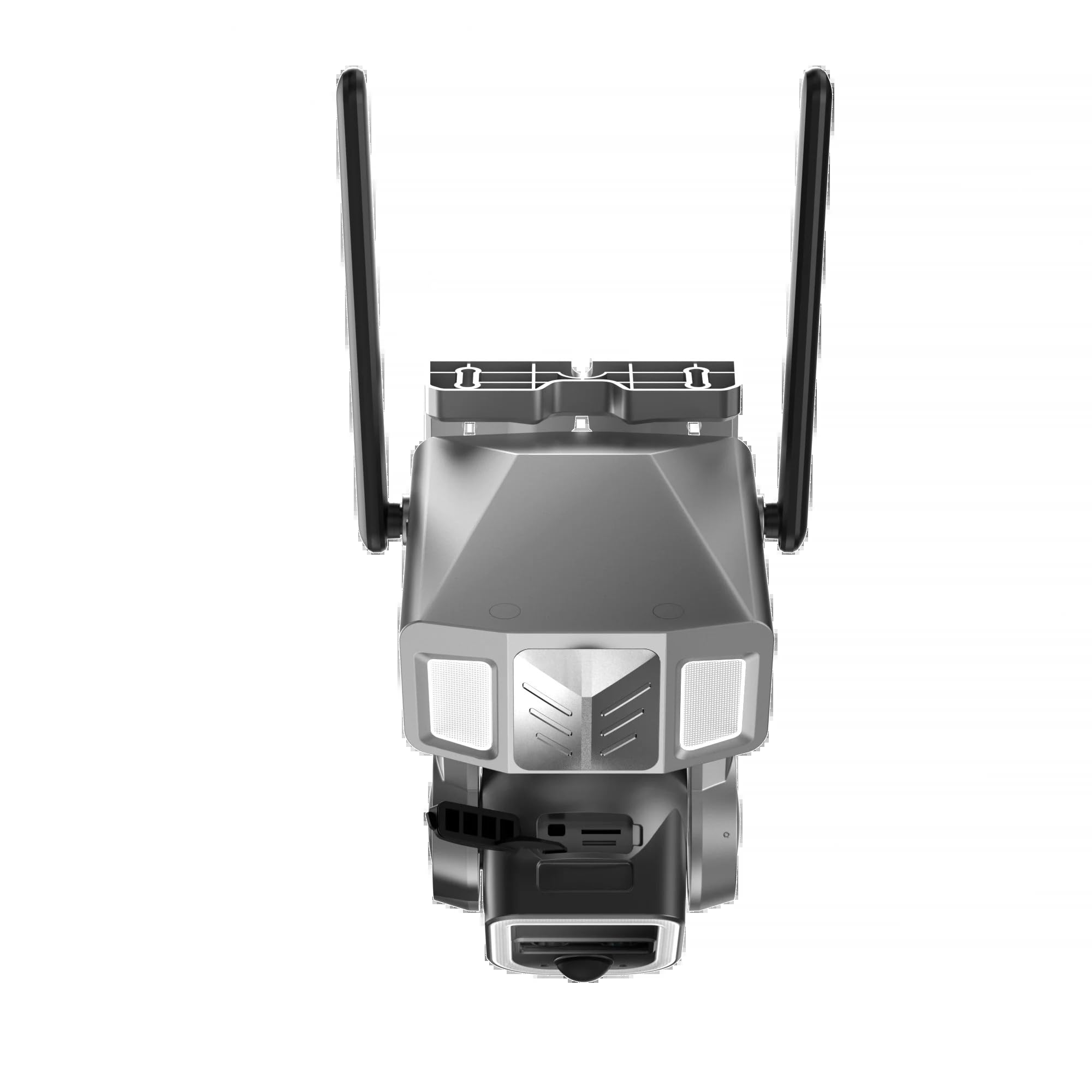 Telecamera di Sorveglianza, Telecamera panoramica 4G con doppio obiettivo Zoom 20X 2K 4MP esterna di sicurezza domestica IP alimentata a batteria solare