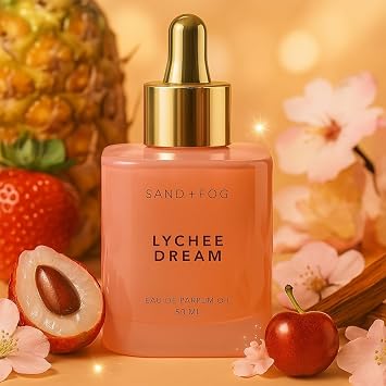 Sand + Fog Lychee Dream Eau de Parfum Oil, 1.7OZ