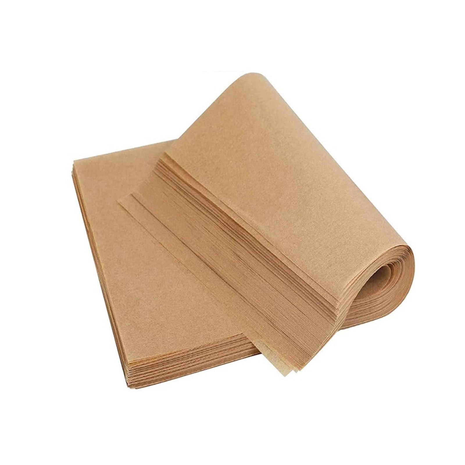 50/100 hojas de papel for hornear for horno, freidora y cocción diaria(30 * 40cm 100pcs)