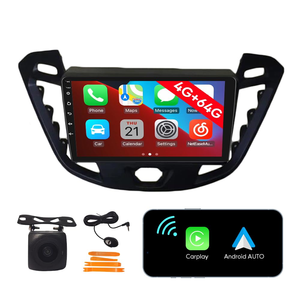 [4G 64G] Android Car Stereo FM Radio Carplay Android Auto 9