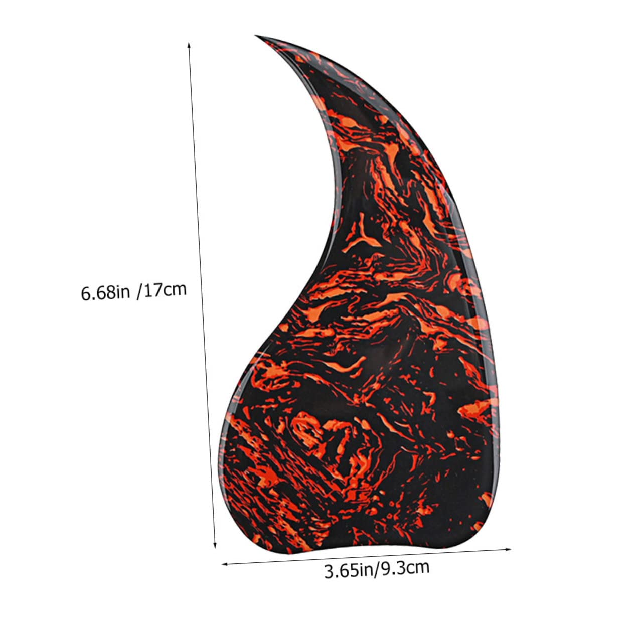 LIFKOME Guitar Pickguard Sheet Acoustic Guitar Anti-scratch Plate for Professional Use