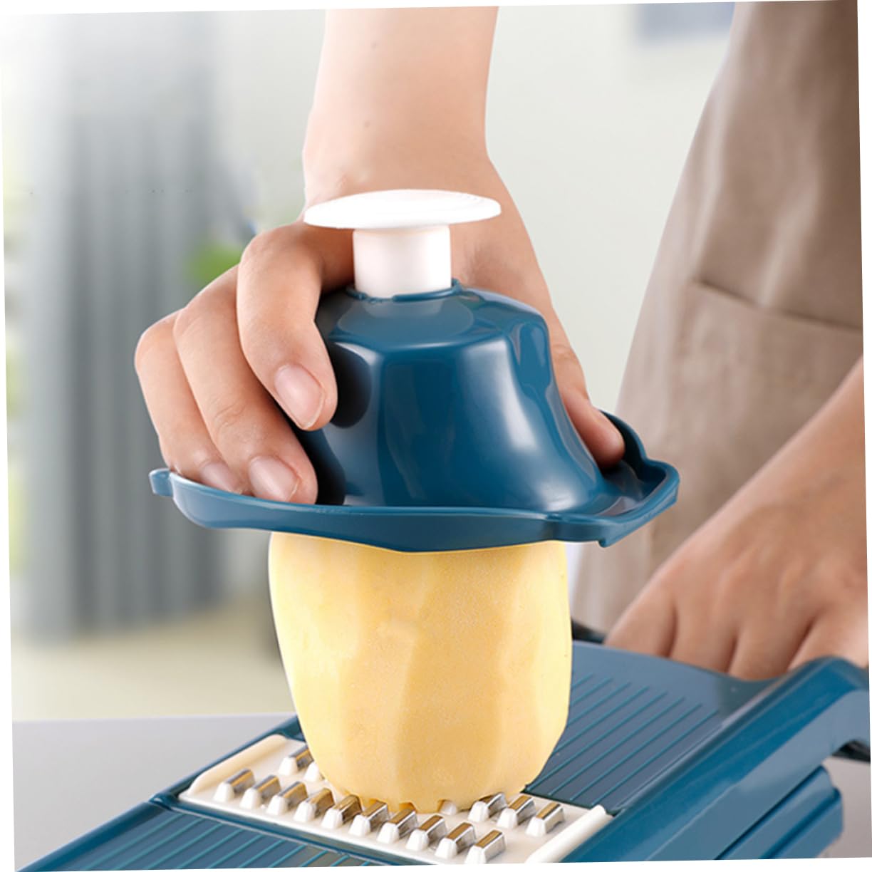 COLLBATH 1ensemble Cutter De Légumes Multifonctionnel Éplucheur Et Trancheuse Pour Fruits Pommes De Terre Et Carottes Outil De Cuisine Pratique