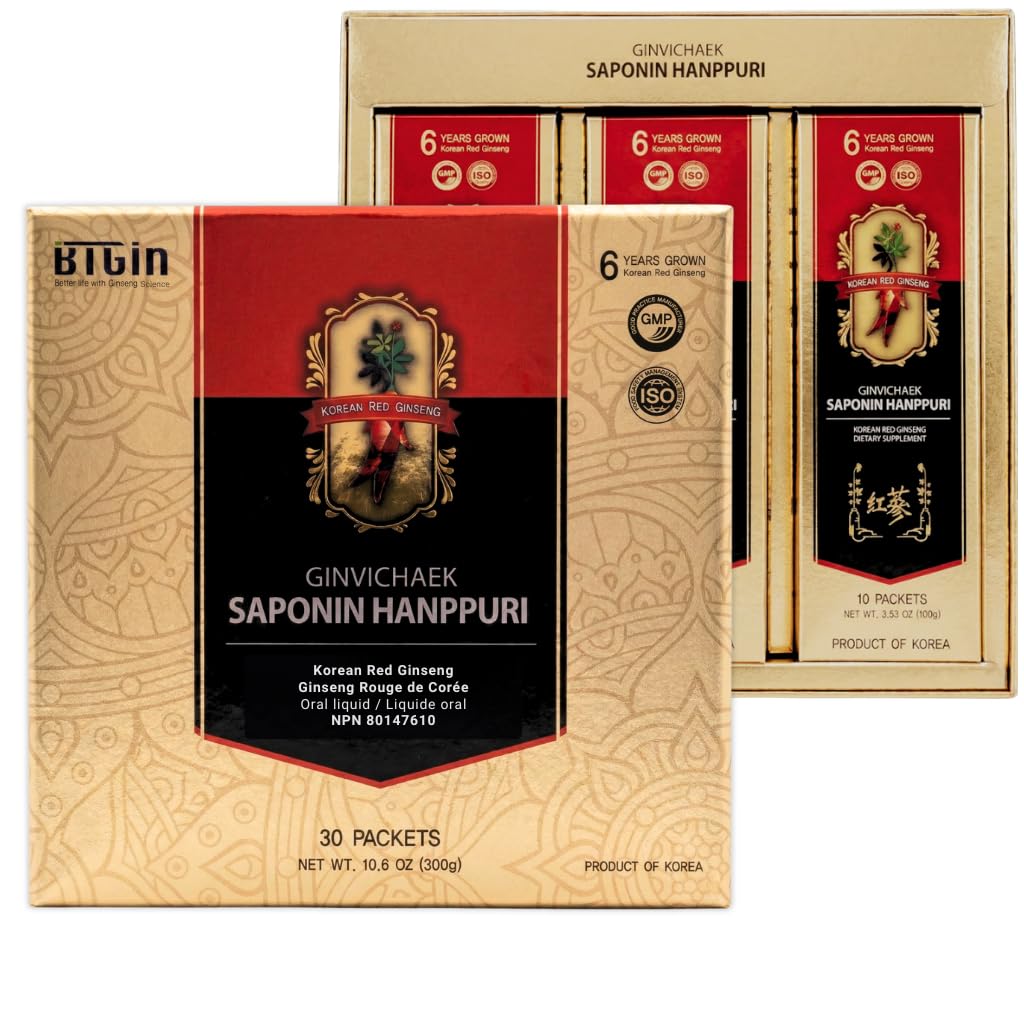 Saponin Hanppuri Everyday Korean Red Panax Ginseng Extract Stick