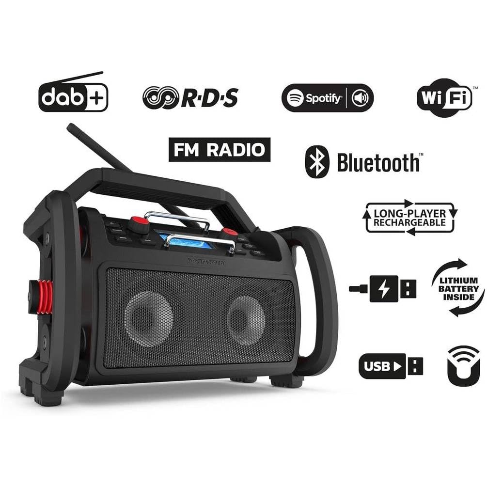 Radio de Chantier ROCKPRO - 3.39 kg - D-Work