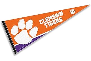 Clemson Tigers Full Size Felt Pennant: Represent Your Team with Pride