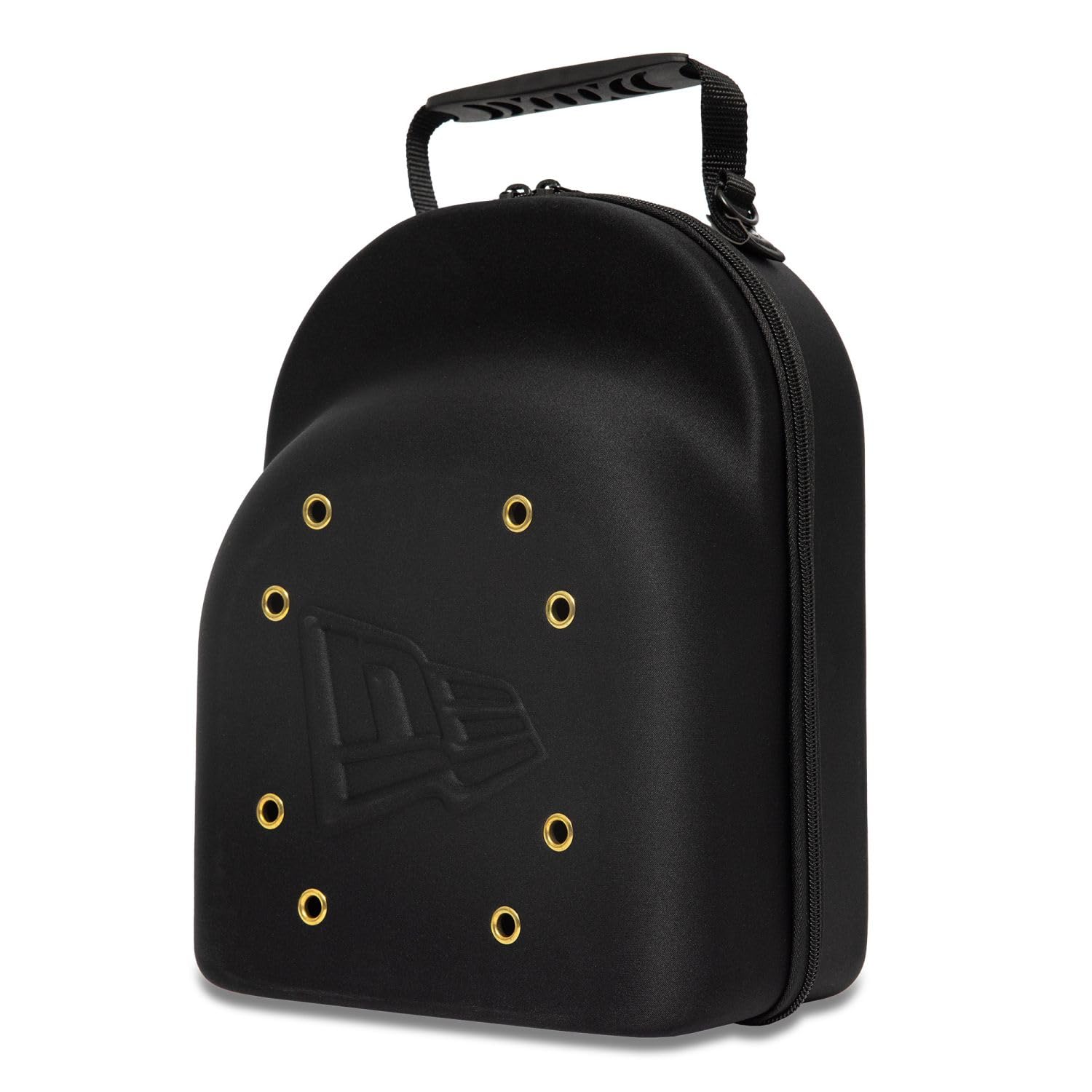 New Era 6 Custodie Cap Carrier, nero/oro