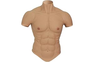 Full Body Sex Dummy for Men – Realistic Silicone Chest Muscle Suit