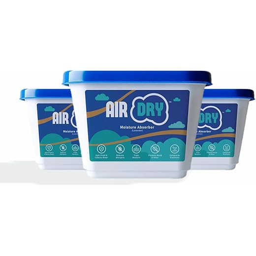 AirDry Moisture Absorbers Jasmine Fragrance Dehumidifiers fo