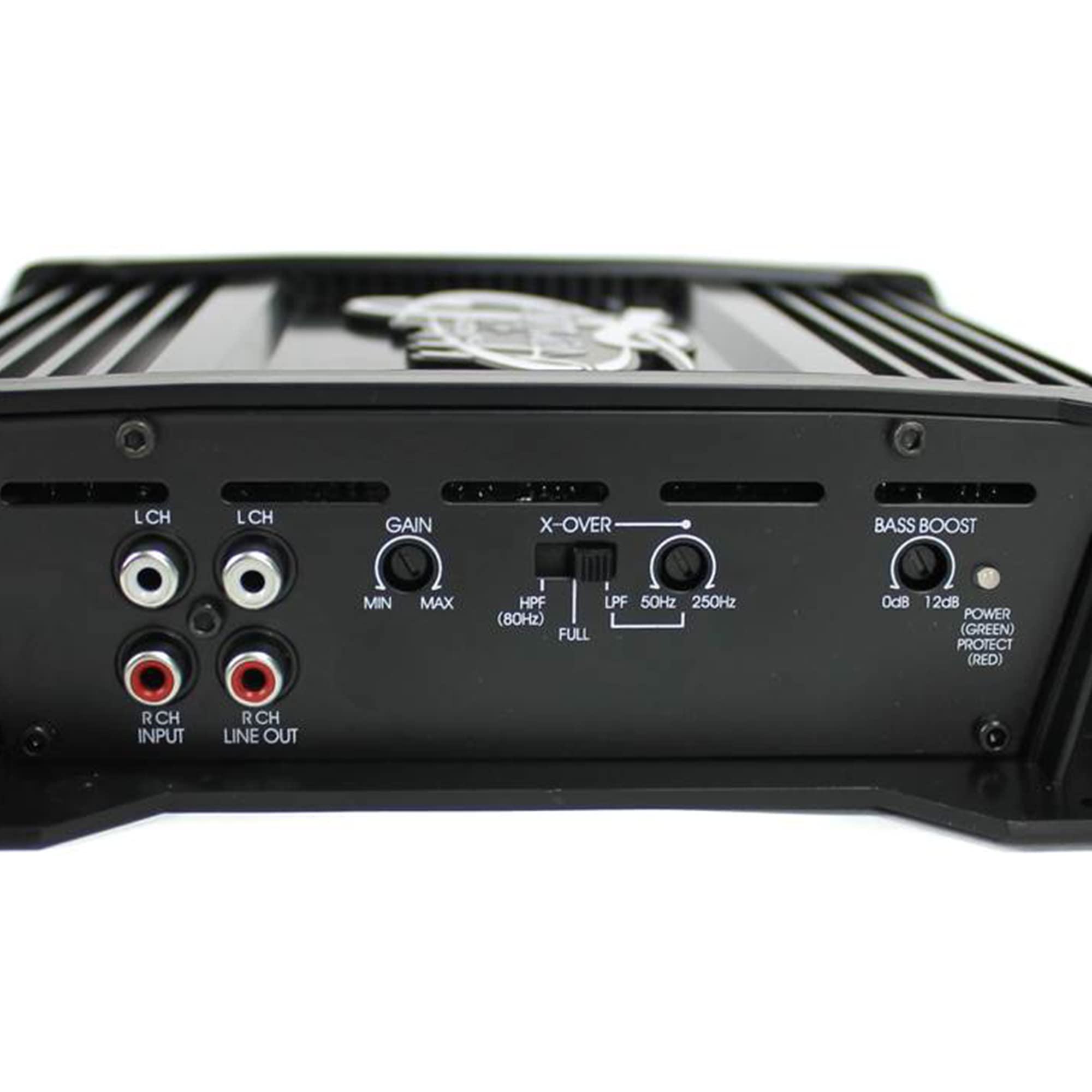 Lanzar HTG237 - Amplificatore a 2 canali, tecnologia MOSFET, colore: nero, 1.000 W
