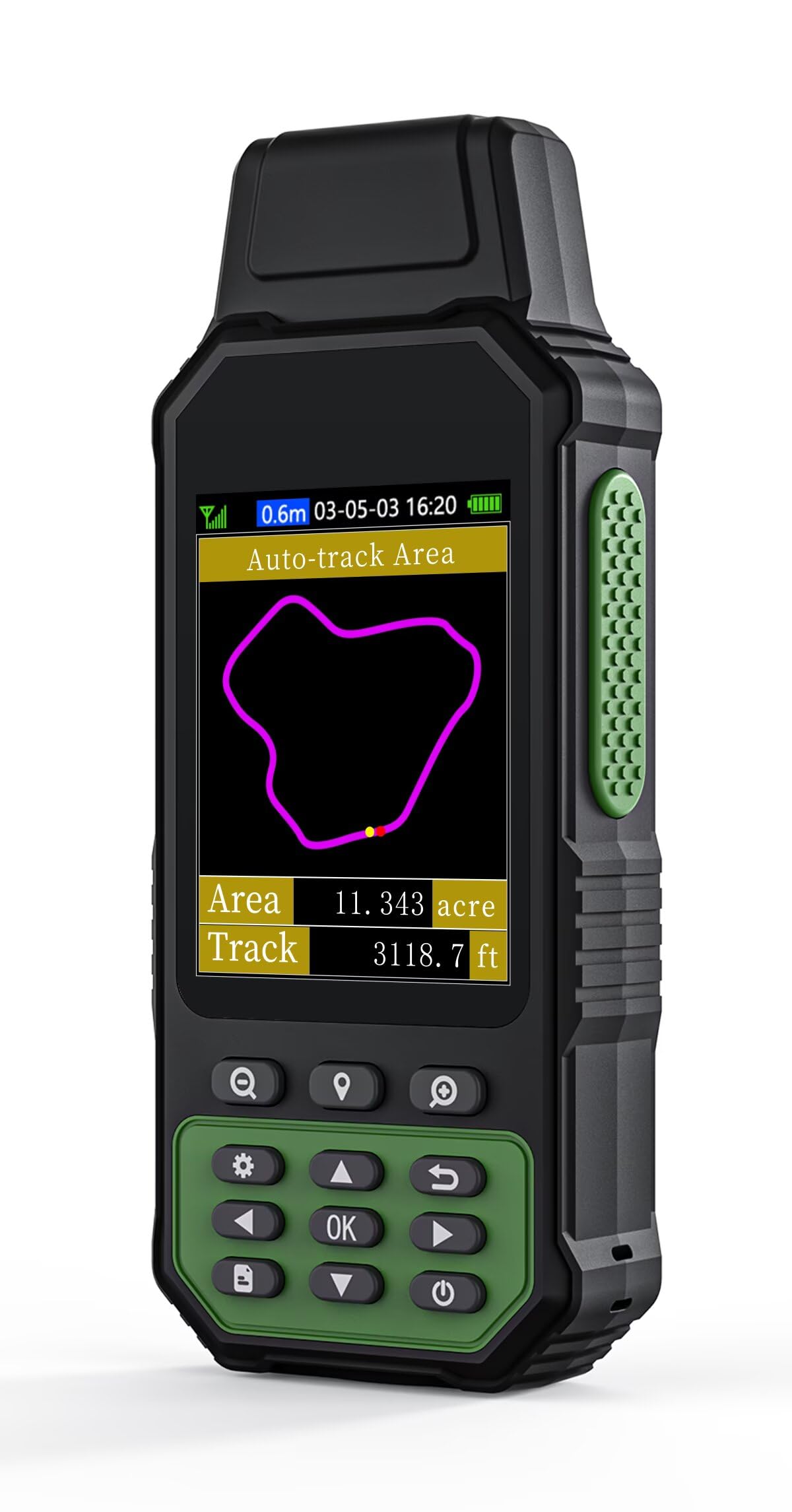 ZL190PLUS Handheld GPS for Surveying, High Precision Rugged Land Surveying Equipment for Mountainous ，Sloping Fields，Ranches, Garden, Farmland, Parking Area and Distance