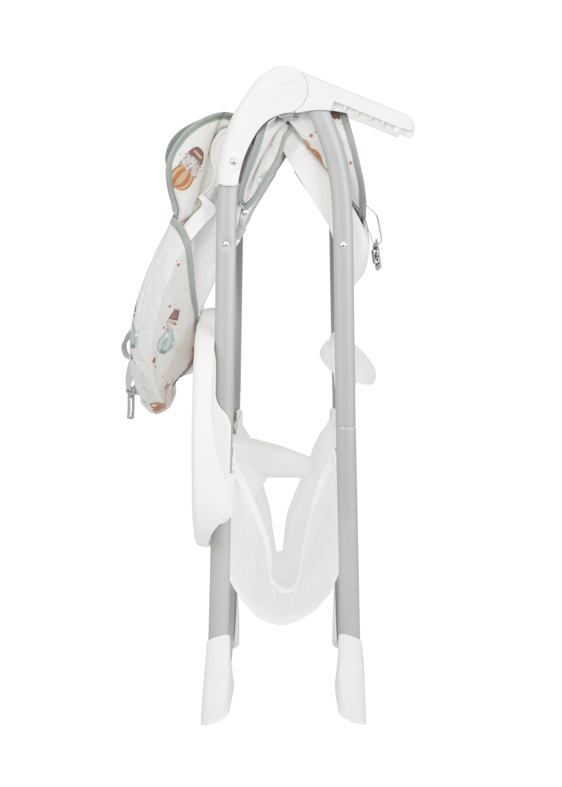 Graco - SnackEase Seggiolone con chiusura rapida, reclinabile, da 6 mesi fino a circa 3 anni (max 15 kg), fantasia Up & Away