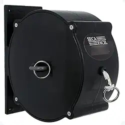 Varal Retrátil Nylon 30m Seca Fácil Trevisan (Preto)