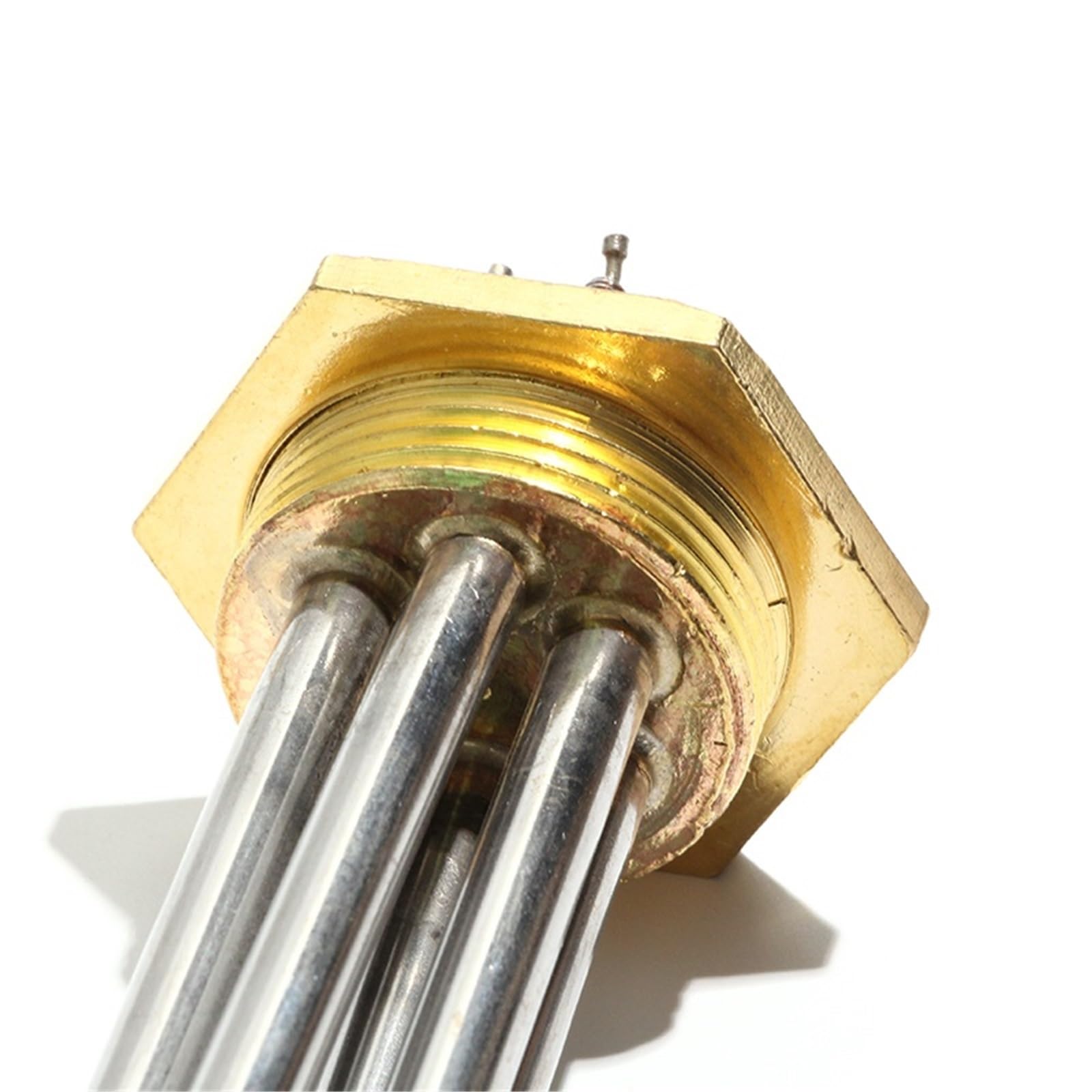 Tubo riscaldante a immersione CC 24 V 36 V 48 V G1 1/4" DN32/41 mm filettatura tubolare elemento riscaldante 600 W 900 W 1 KW 1,5 kW (24 V 600 W 185 mmL)