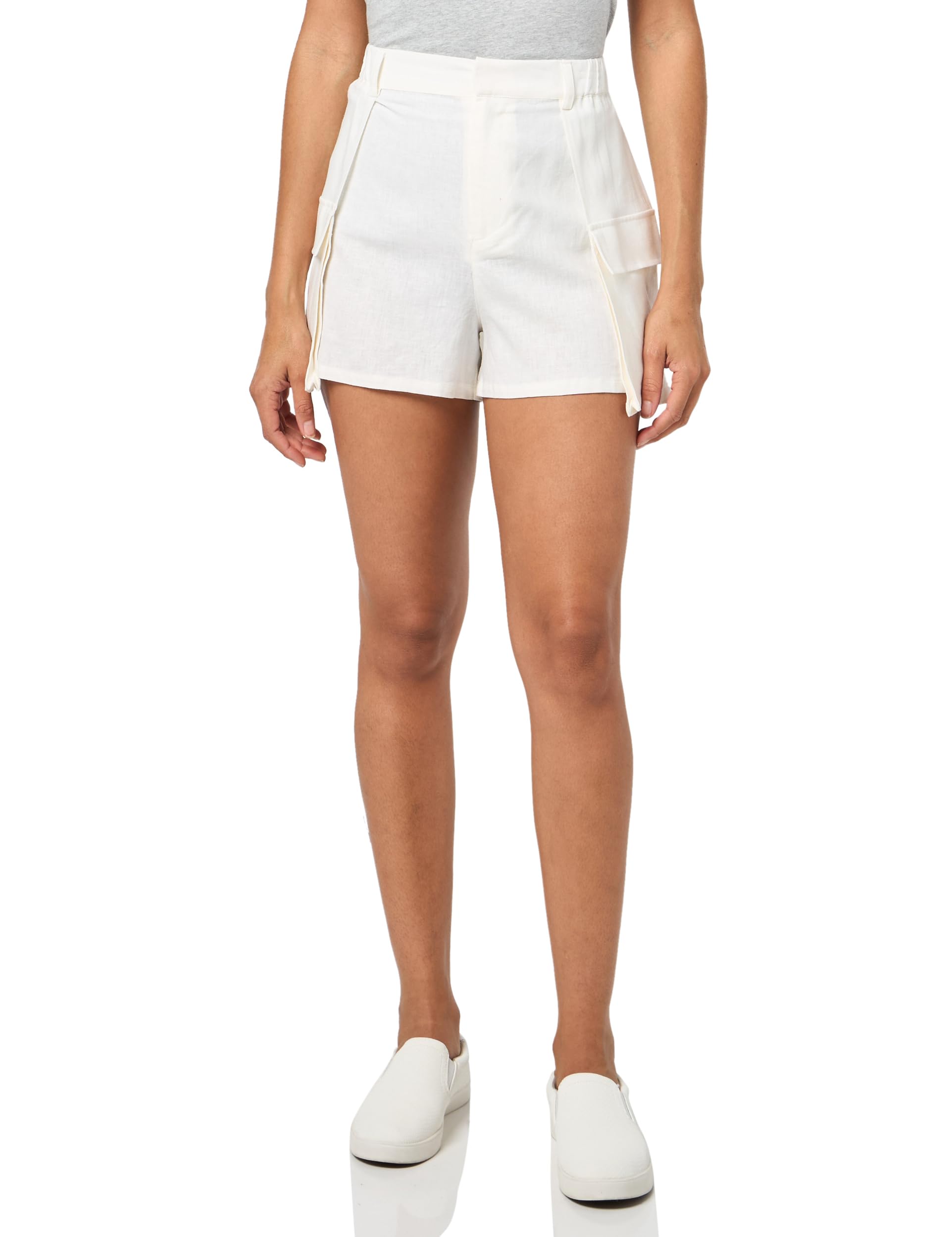 Steve Madden Apparel Jupe-Short lilette, Nuage, M Femmes