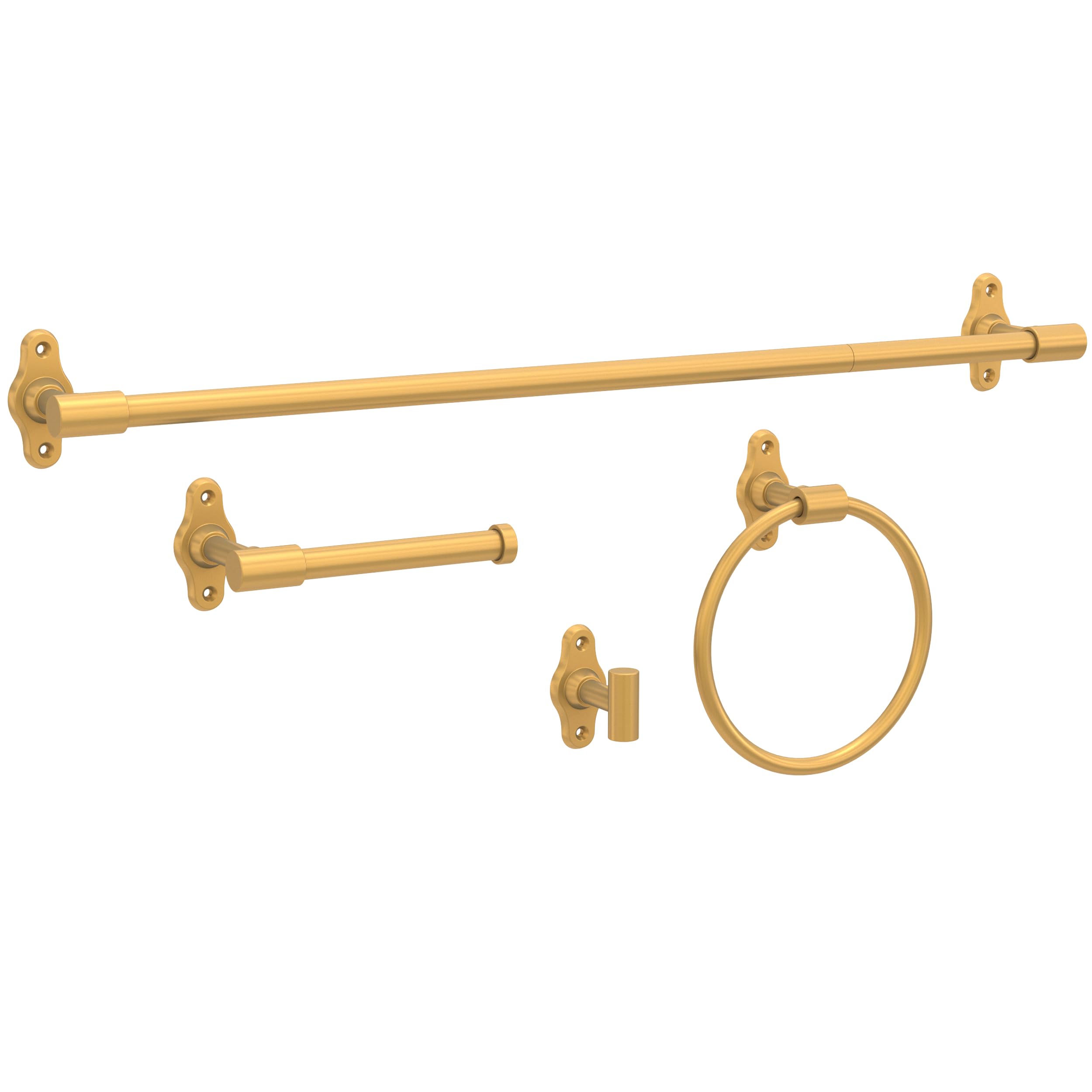 Franklin Brass Woodruff Double Towel Hook – Polished Chrome, Wall Mounted, J-Hook Style, For Bathroom, Kitchen & Robes, 1-Pack