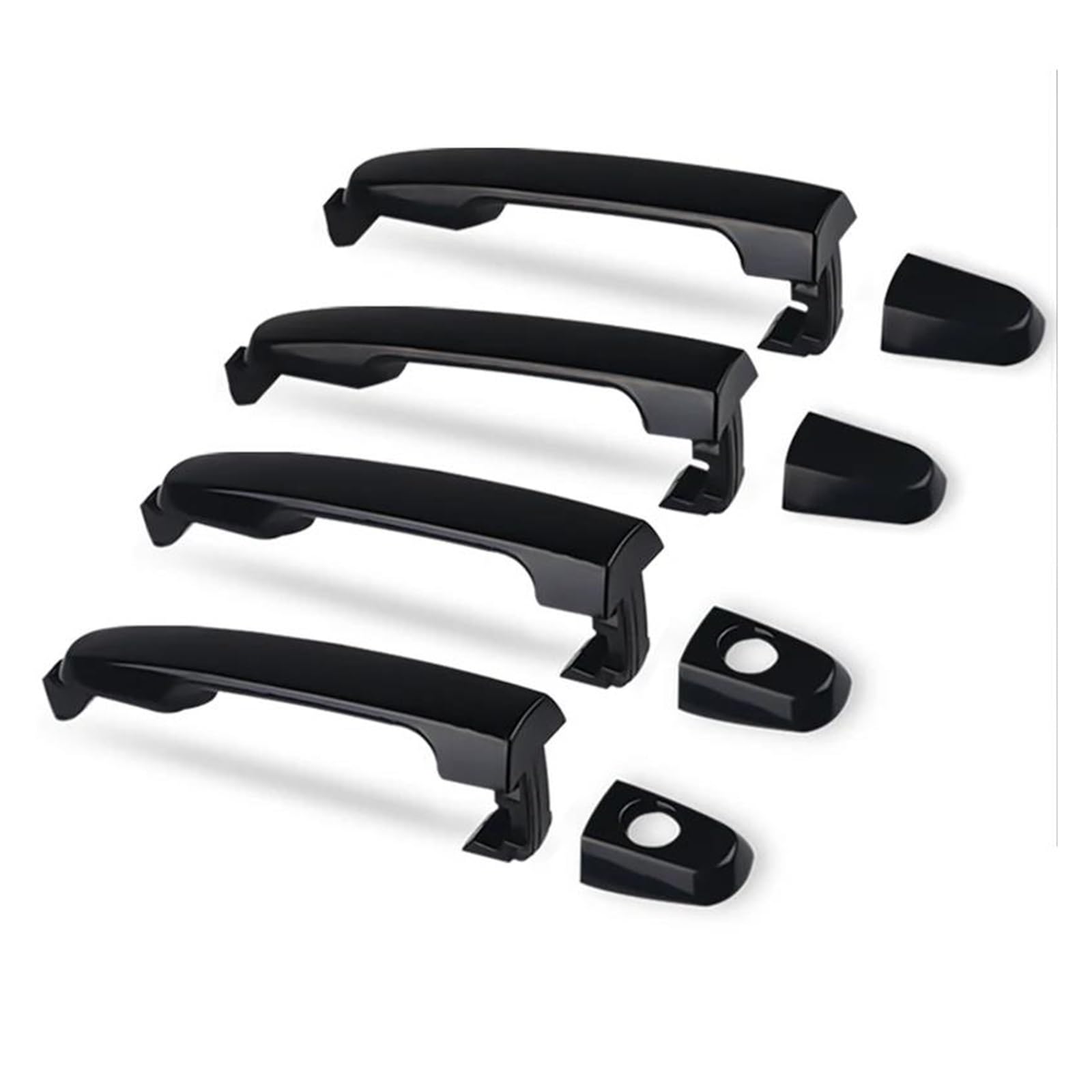 Lzbzhb One Color Car Exterior Outsidedoor Handle For Toyota For Yaris For Solara For Highlander For Matrix 4 Pcs Left Right Car Outside Handle Exterior Door 69211-Aa020