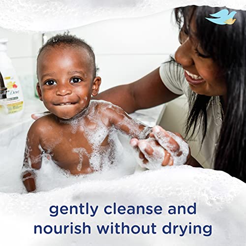 Baby Dove Baby Foaming Wash Melanin-Rich Skin Nourishment 4 Count Moisturizes Melanin-Rich Skin Ultra Gentle 13.5 Fl. Oz. #TOP6