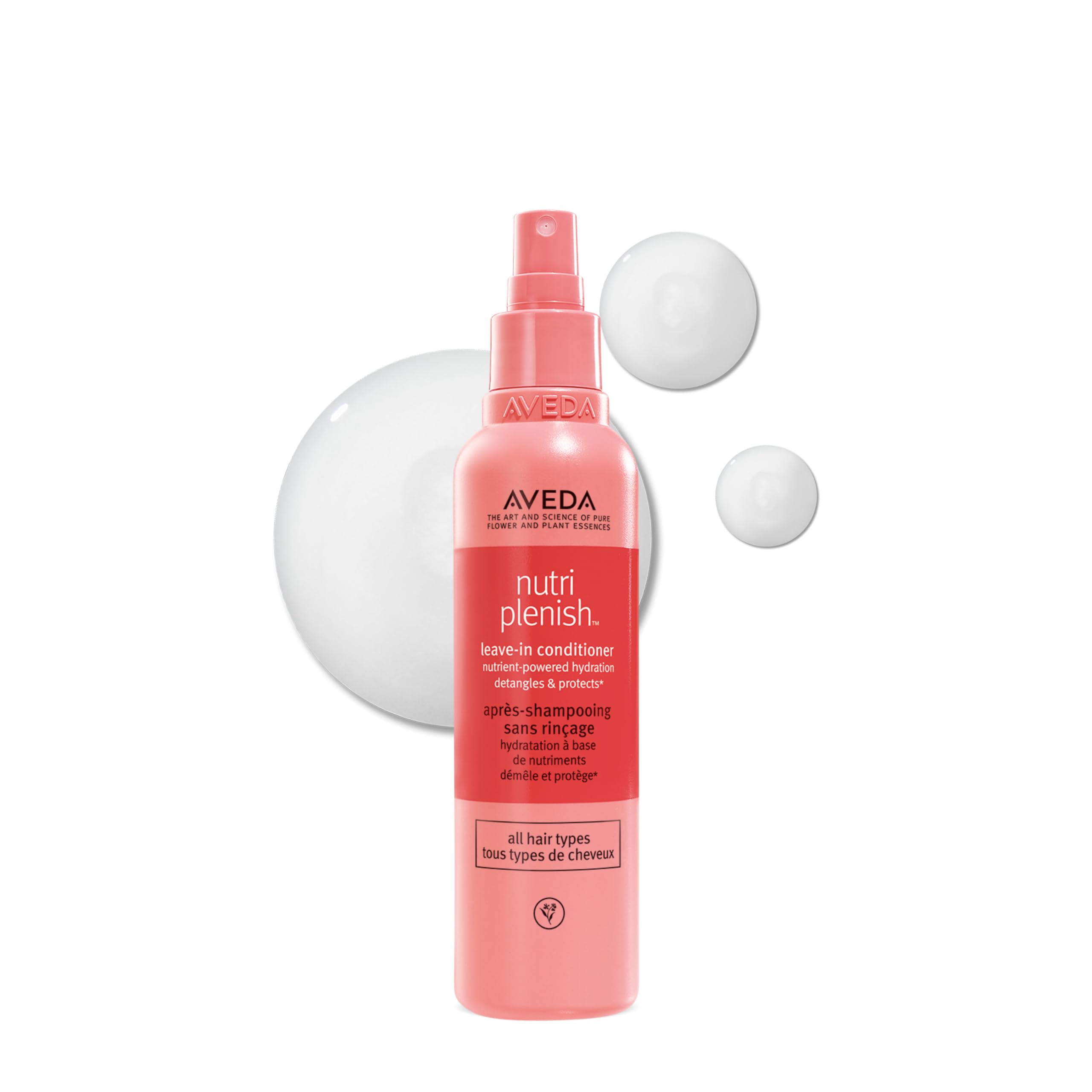 Aveda Nutriplenish Leave-In Conditioner | Hydrates, Detangles & Replenishes Hair for 72 Hours | Heat Protectant | for All Hair Types | 98% Naturally Derived*, 200ml