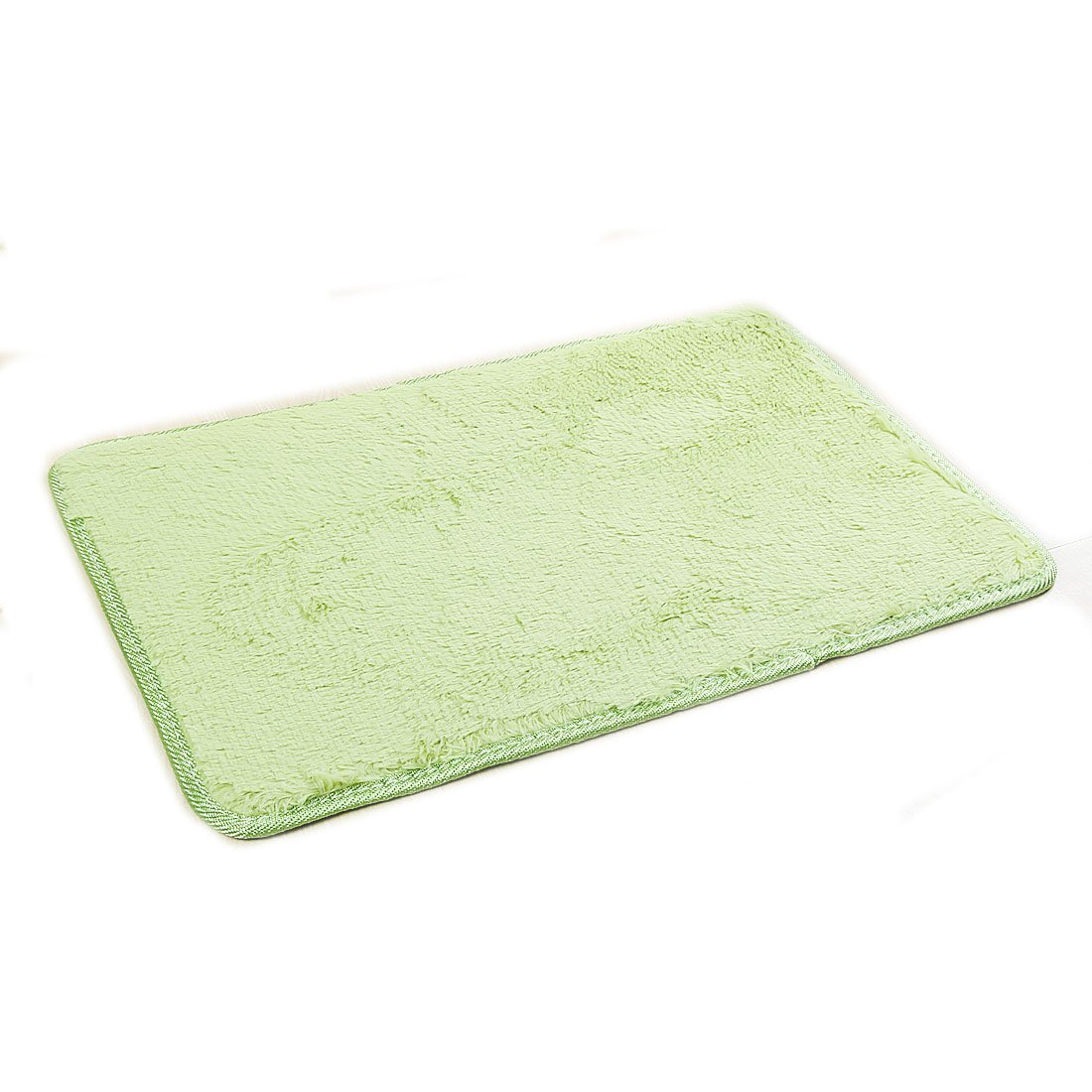 Ruilogod 2 5cm Soft Fluffy Rugs Anti-Skid Shaggy Rug Floor Mat Dining Room Home Bedroom Carpet Grass Green