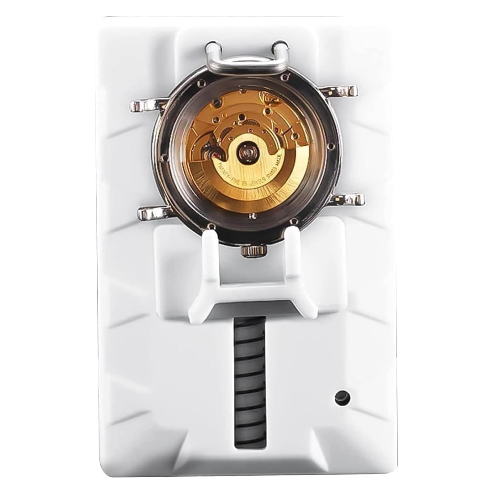 Strumento di Tester per Orologi, Strumento di Calibrazione per Orologi Meccanici con Indicatore, Design Senza Batterie, Alte Prestazioni, Ideale per Riparazioni Fai da Te E Test di Orologi