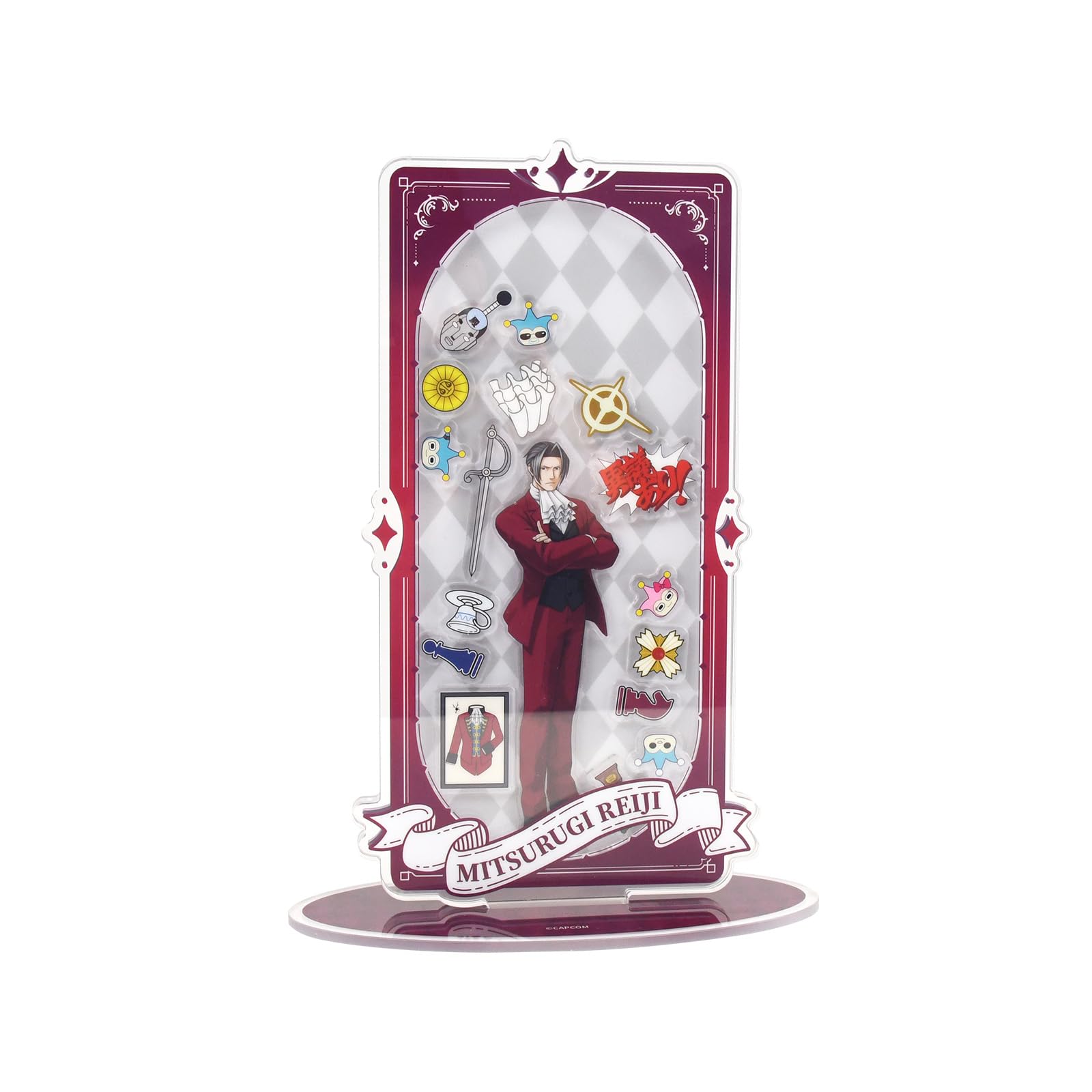 大逆転裁判 オーバルアクリルフレーム 全6種セット 大逆転裁判 オーバルアクリルフレーム（シャーロック・ホームズ）