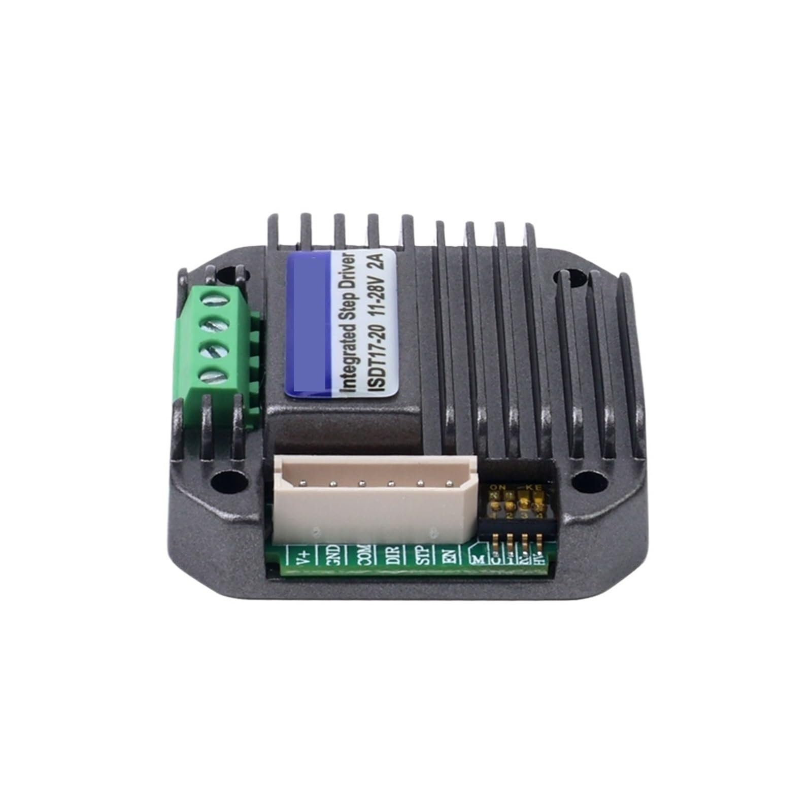 Controlador de motor paso a paso integrado, ISDT17-20 0.6-2.0A 11-28VDC for controlador paso a paso nema 17