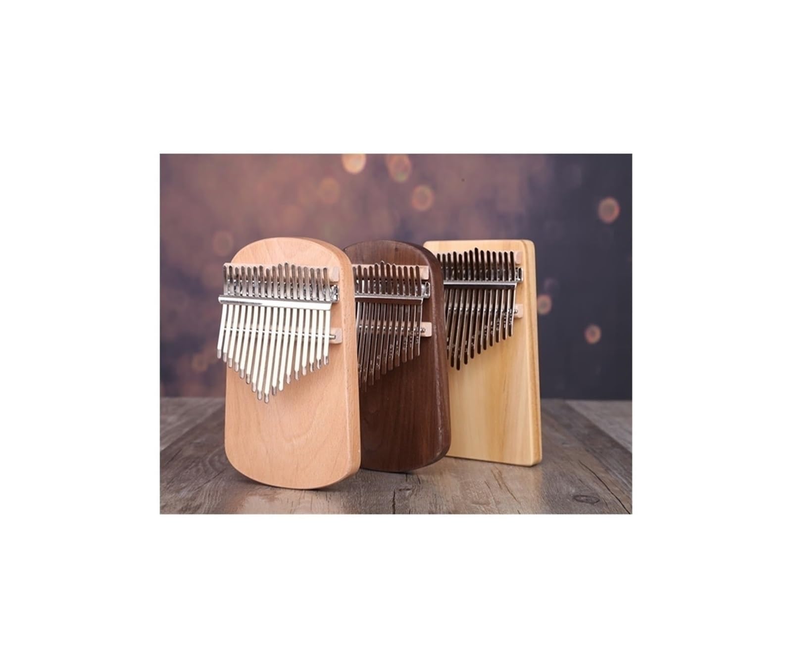 Kalimba 17-tonowy fornir sosnowy różowy 17-tonowy fortepian palcowy kalimba 17-tonowy fortepian kciukowy kalimba