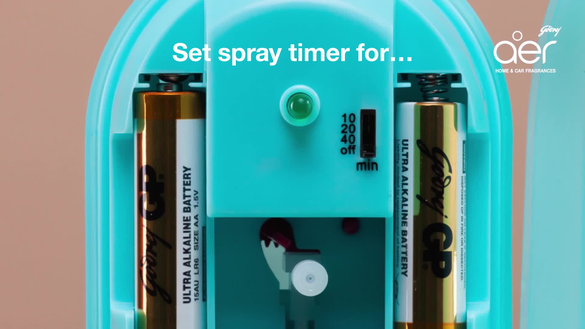 Godrej aer matic, Automatic Air Freshener Kit