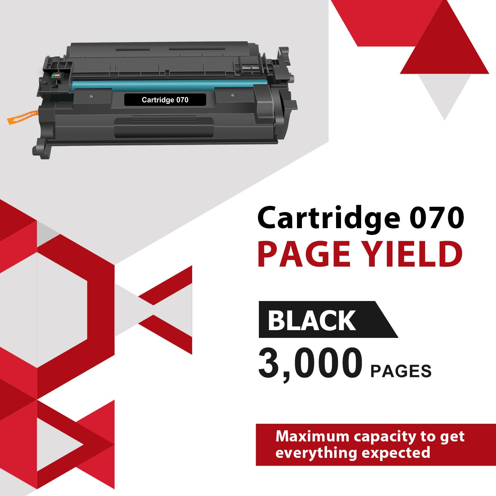 Amazon.co.jp: 070 ブラックトナーカートリッジ Canon 070H 070
