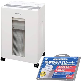 【未使用品】アイリスオーヤマ オフィスシュレッダー OF18J シュレッダー 業務用 30L クロスカット 18枚同時細断 OF18J