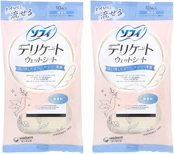 48個セット】12枚✖️2個入 ユニチャーム デリケートウェットシート 48個