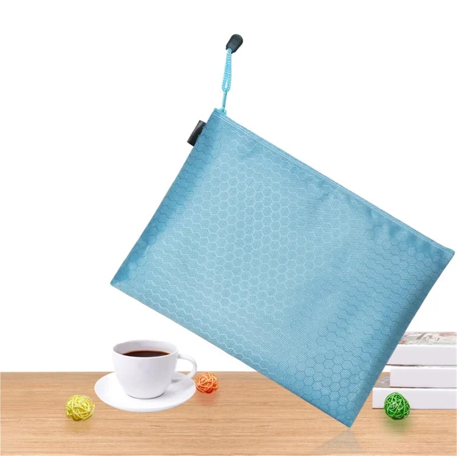 1/4/8 Set x 10 pezzi Borsa for documenti, cartella for documenti a fogli sciolti, organizer impermeabile di grande capacità for cancelleria for ufficio for studenti(8set,44 * 31.5)
