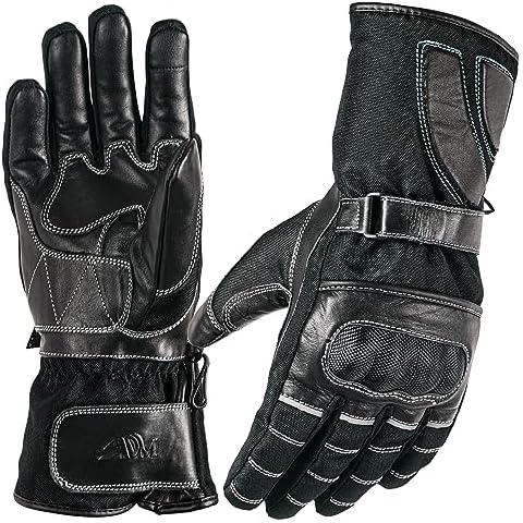 Prime Leather Premium Racing Motorbike Gloves Cover