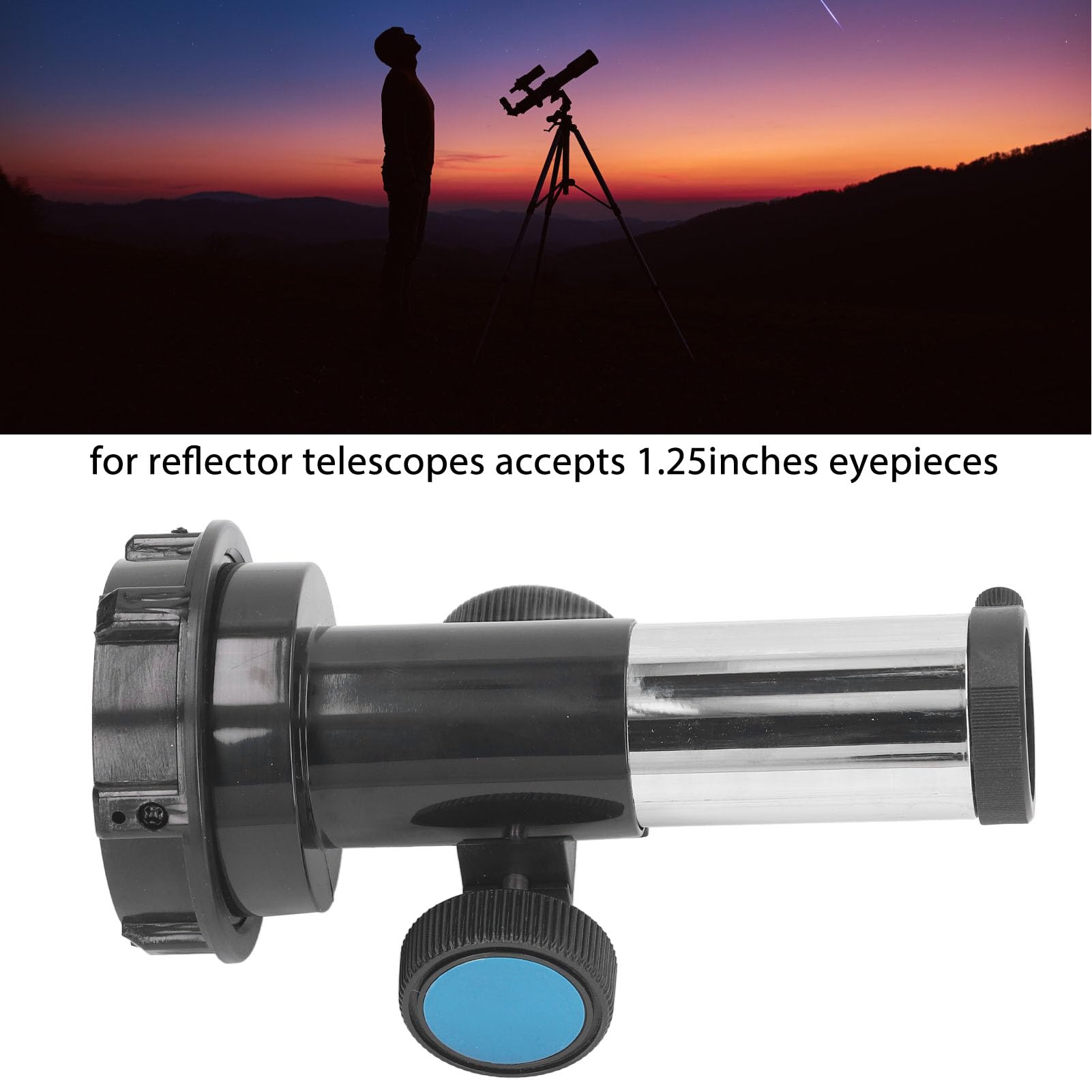 Beufee Sedile di Messa a Fuoco per Telescopio da 80 Mm, Focheggiatore per Telescopio Astronomico Riflettore con Tubo di Messa a Fuoco Dentato Beufee Sedile di Messa a Fuoco per Telescopio da 80 Mm, Focheggiatore per Telescopio Astronomico Riflettore con Tubo di Messa a Fuoco Dentato