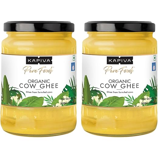 Kapiva 100 Organic Ghee Good Fats For Healthy Heart Keto Di