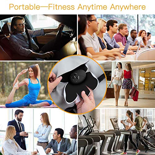 Antmona ABS Stimulator,Ab Machine,Abdominal Toning Belt Workout Portable Ab Stimulator Home Office Fitness Workout Equipment for Abdomen/Arm/Leg