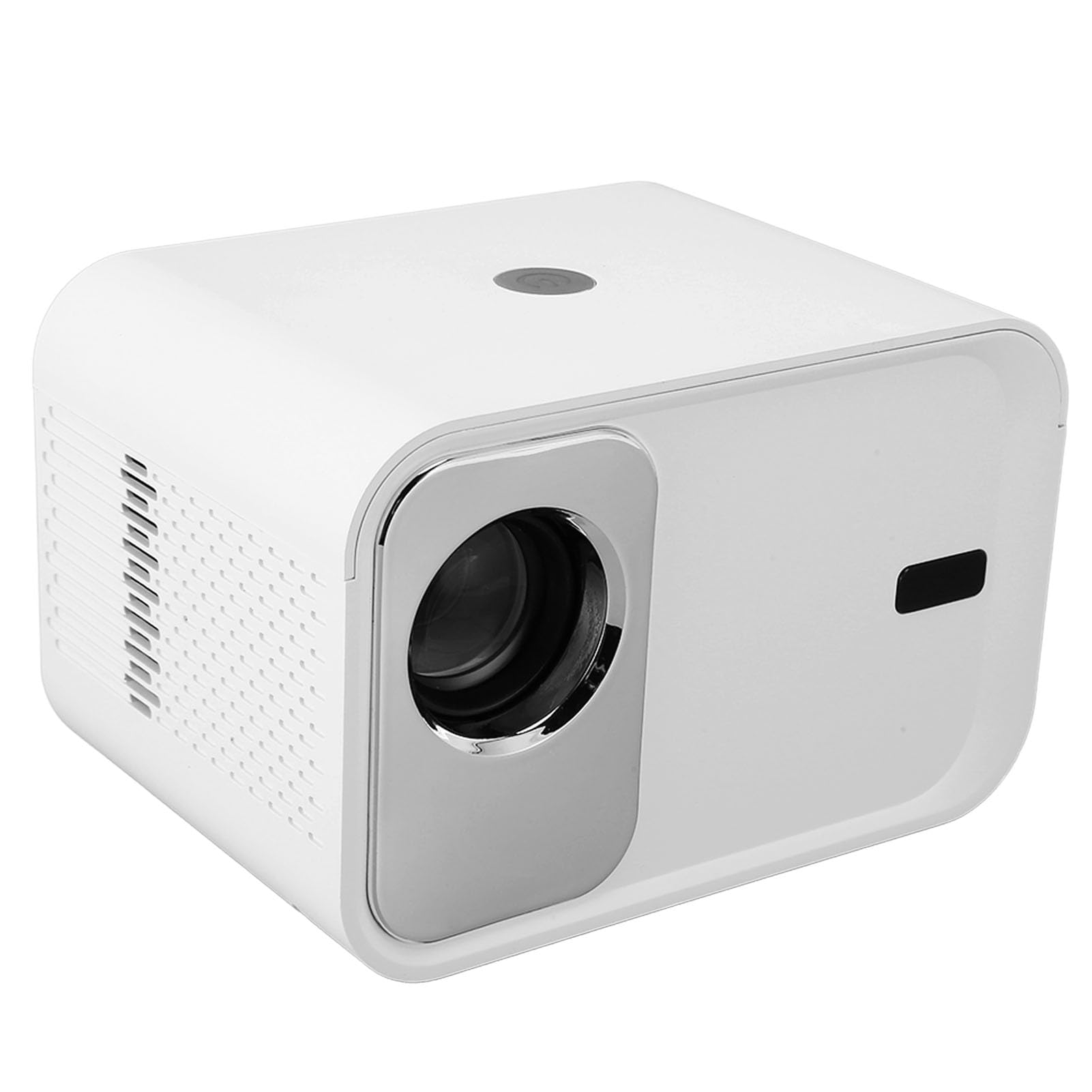 Mini projektor, projekcja 40-100 cali, korekcja trapezowa, lustrzane odbicie ekranu telefonu, rozmiar mini, połączenie BT, HD (wtyczka UE)