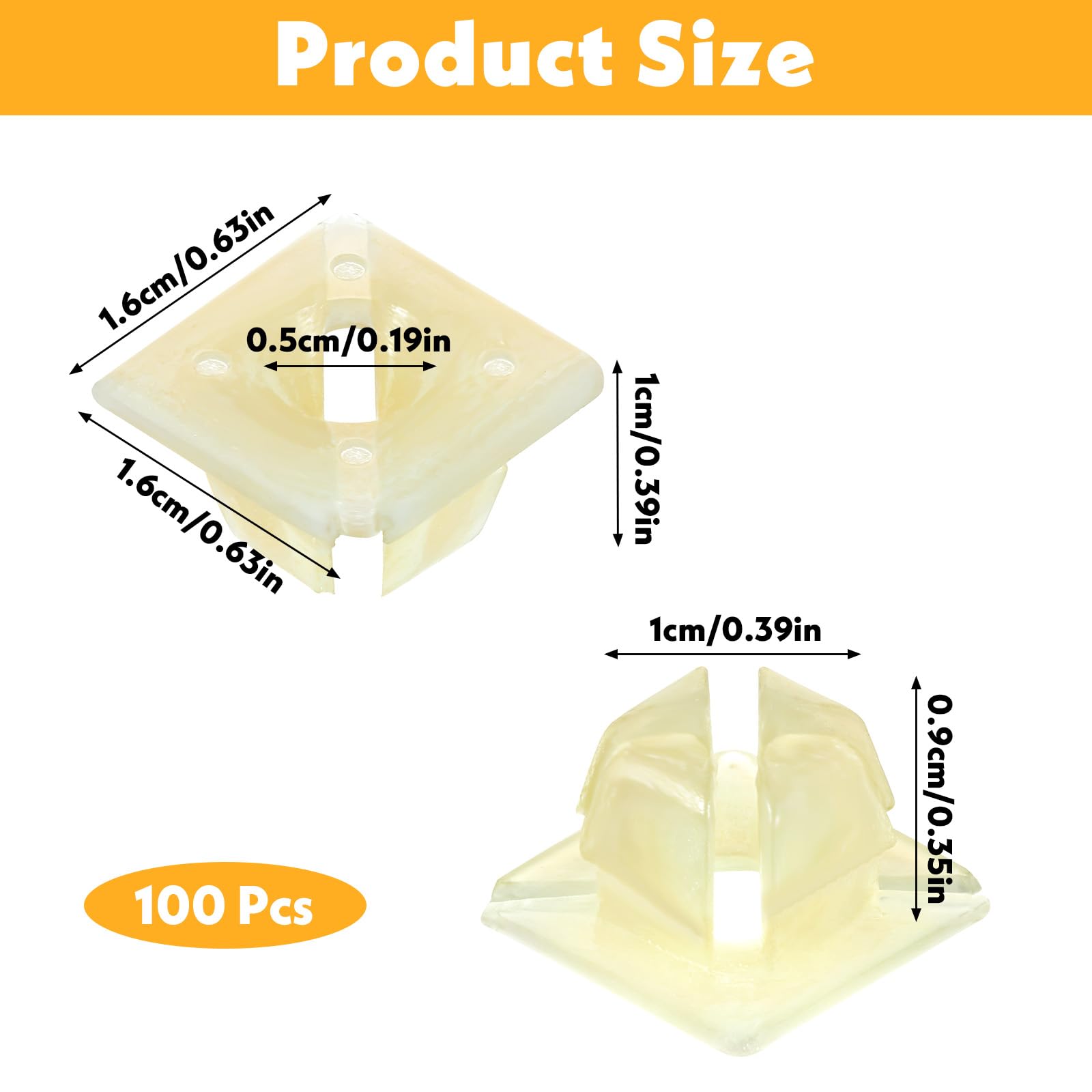 Amazon.com: 100Pcs License Plate Screw Inserts Front and Back