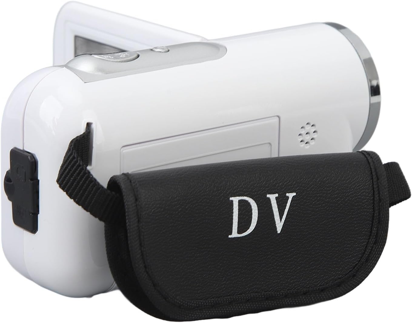 Kids Video Camera Camcorder, 16MP 1080P 16X Camera Recorder with 2 inch Color Display Screen, Vlogging Camera with Strap, Birthday Idea for Kids (White)